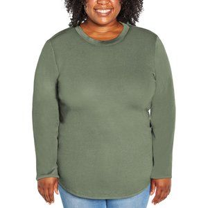 Banana Republic Ladies' Long Sleeve Crewneck Top